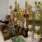 マッサージ技術大会トロフィー